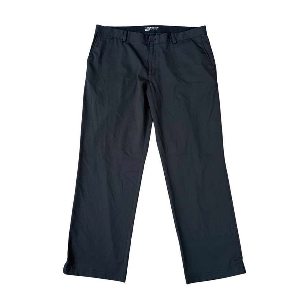 NIKE GOLF Tour Performance Dri-Fit Flat Front Casual Golf Pants Mens 38x30